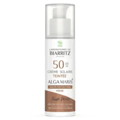 Sävyttävä aurinkovoide kasvoille SPF50 Golden, 50 ml