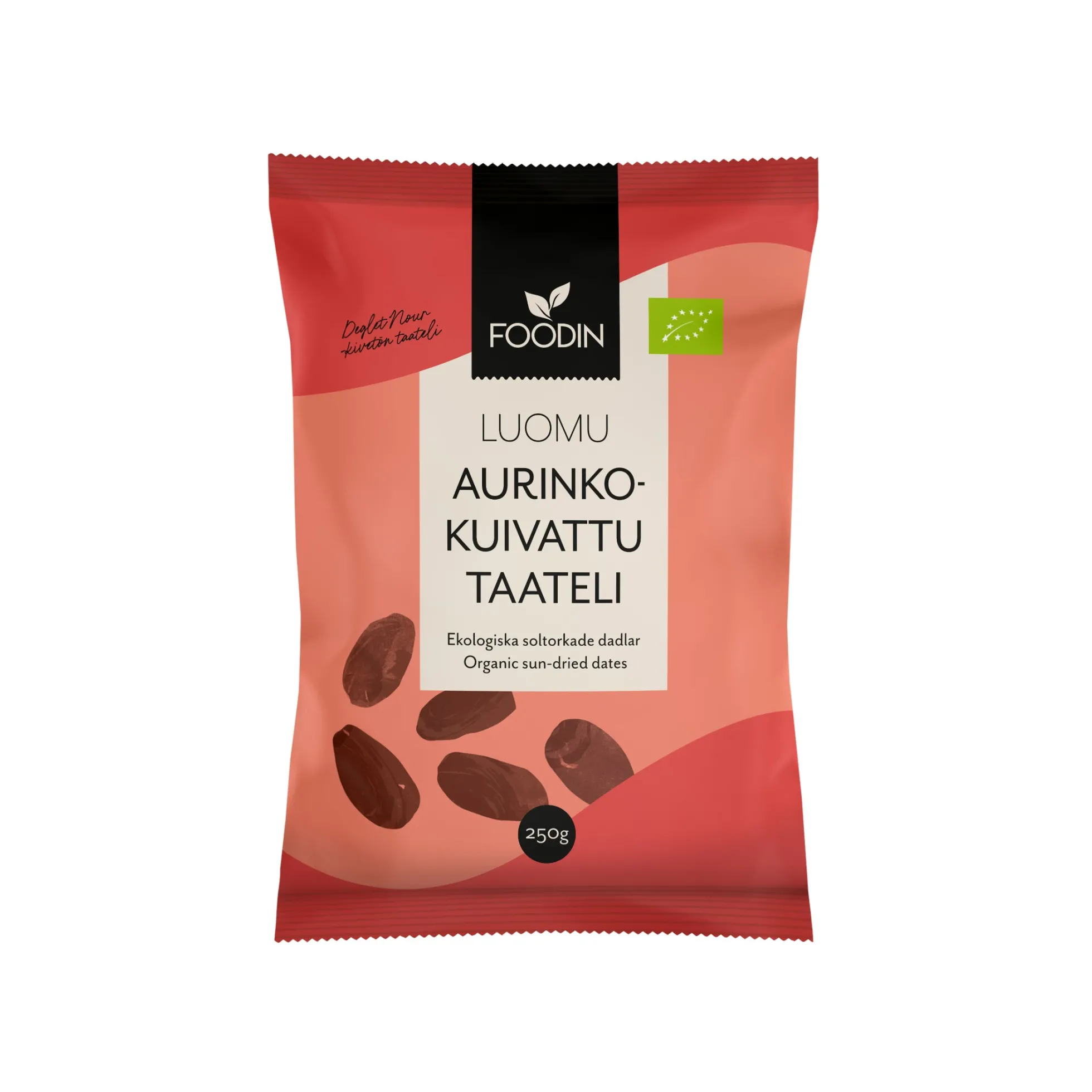 Taateli, kivetön, 250 g