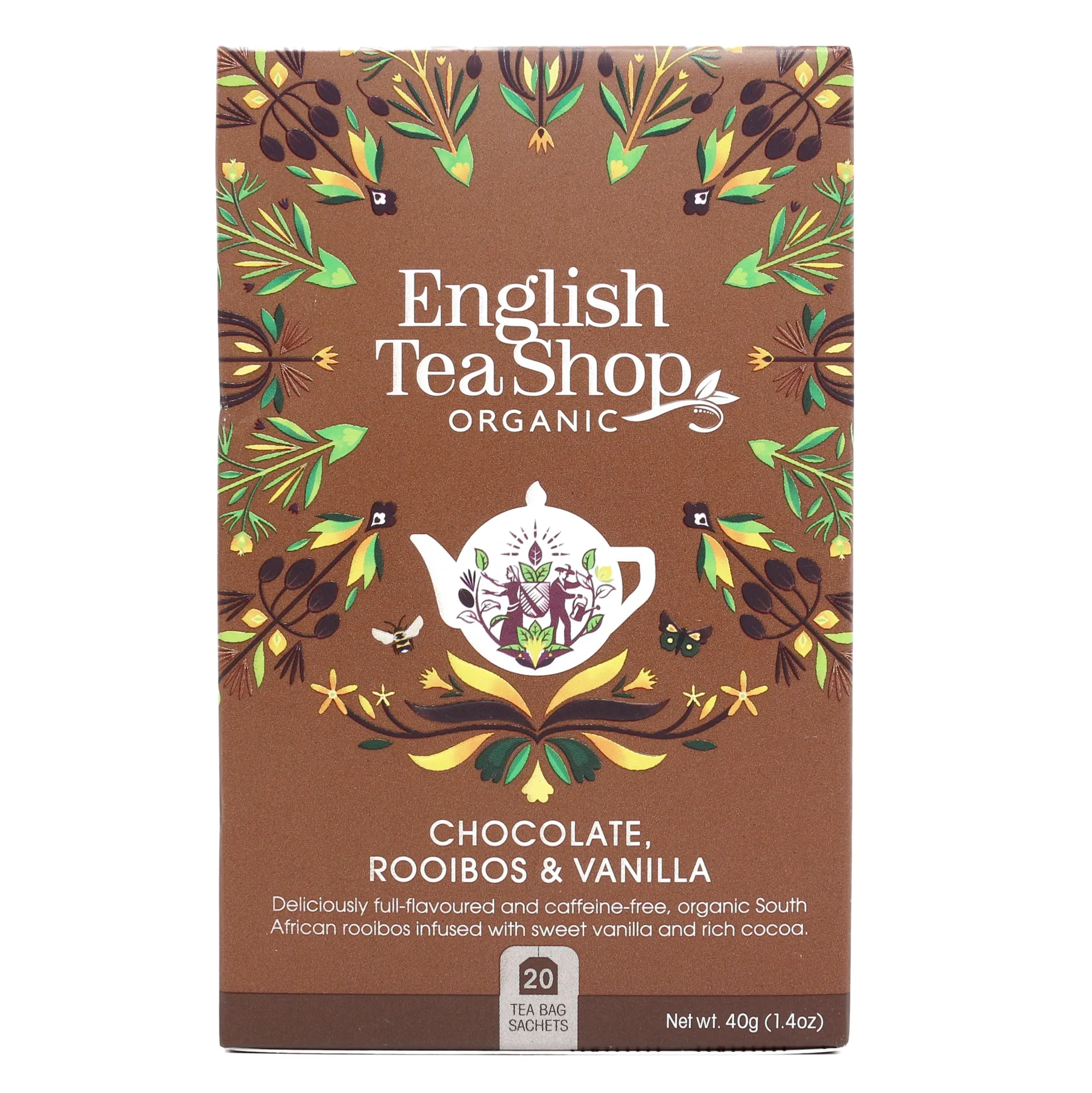 Tee, Rooibos-suklaa-vanilja, 40 g