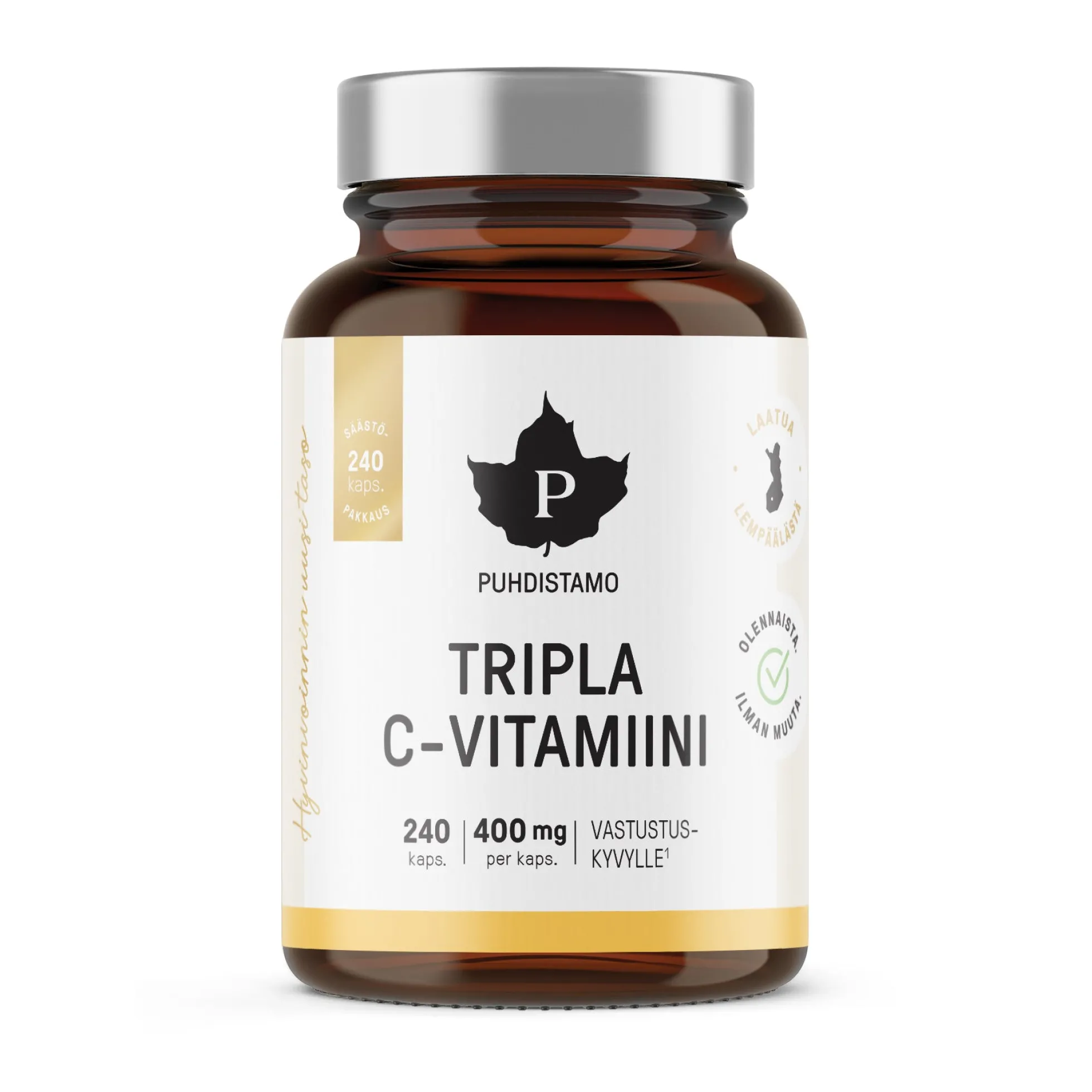 Tripla C-vitamiini 400 mg, 240 kaps