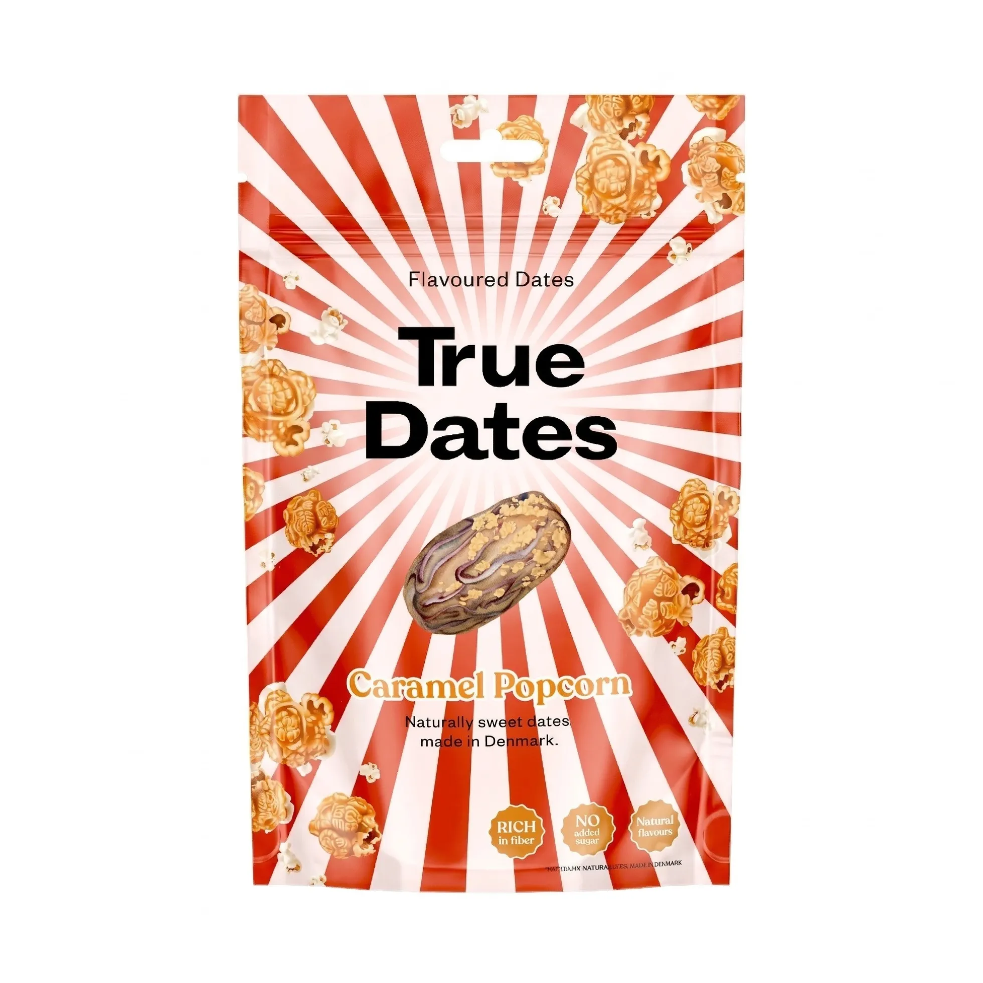 True Dates Karamelli popcorn, 100 g