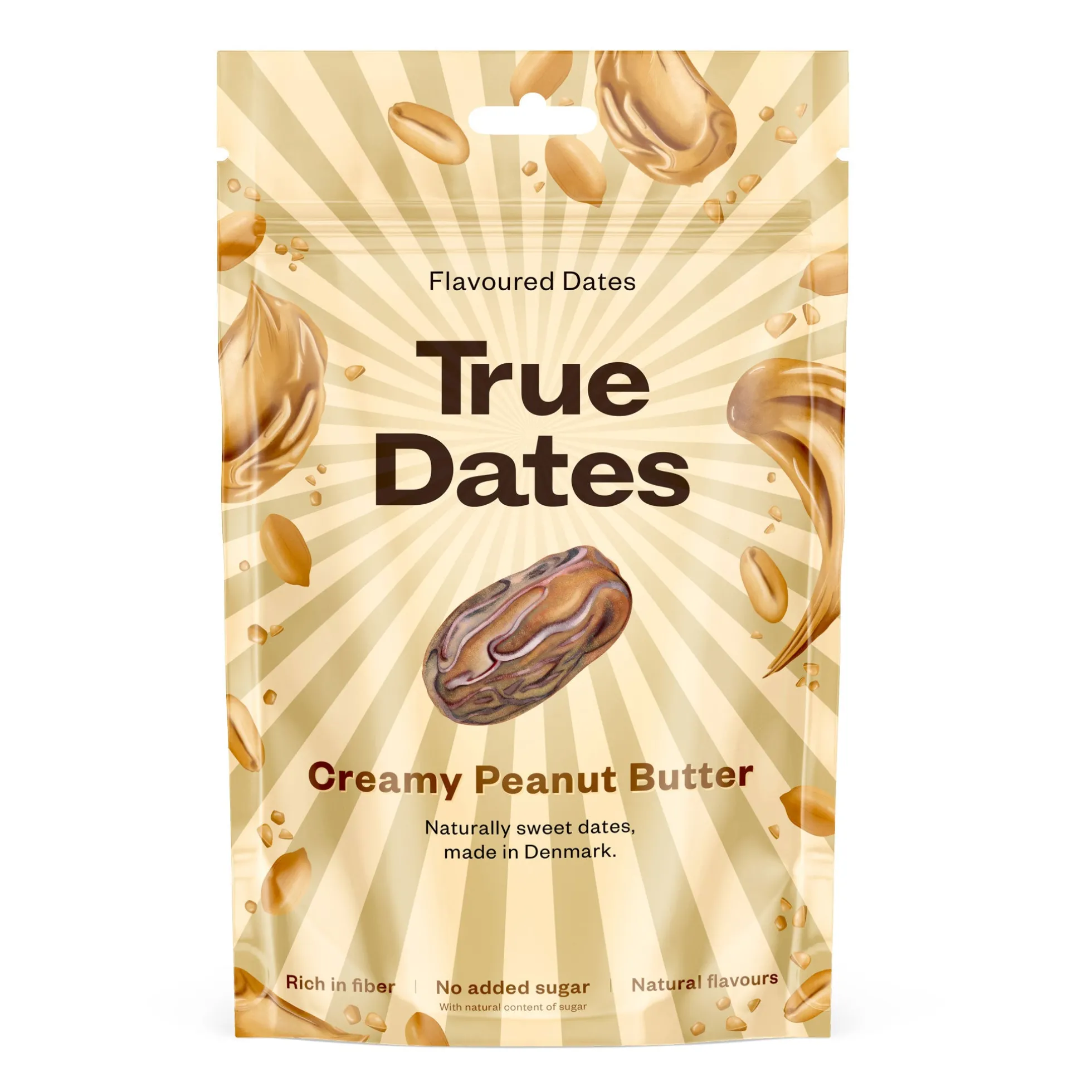 True Dates Kermainen maapähkinävoi, 100g