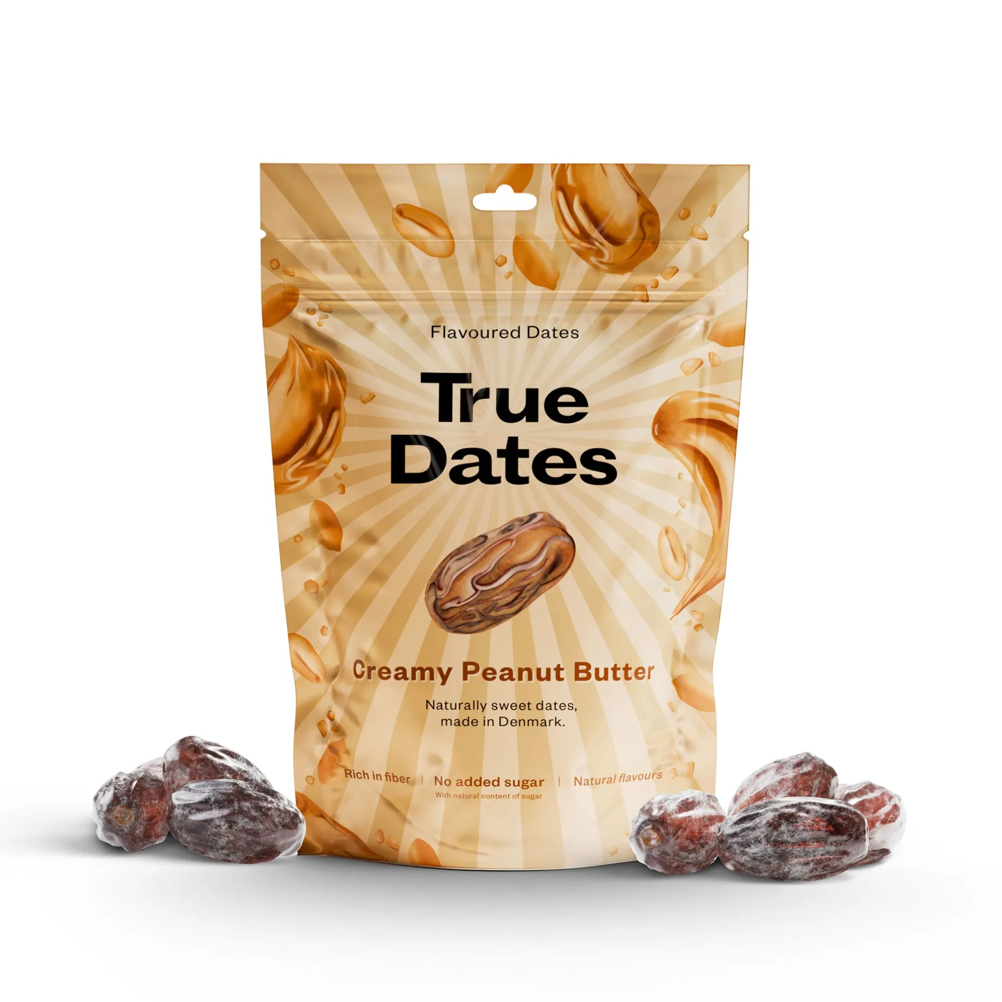 True Dates Kermainen maapähkinävoi, 100g