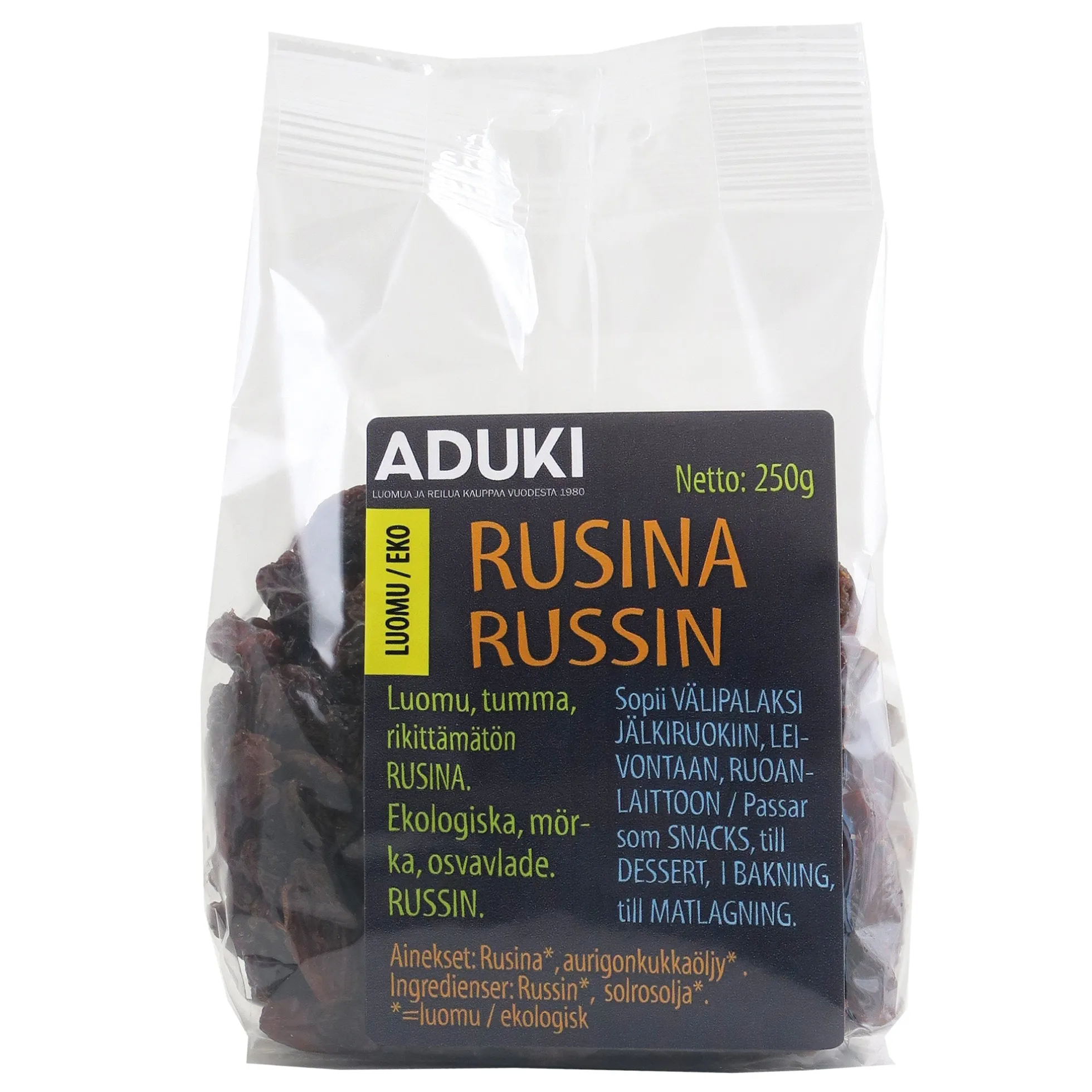 Tumma rusina, 250 g