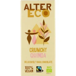 Tumma suklaa crunchy quinoa, 100 g