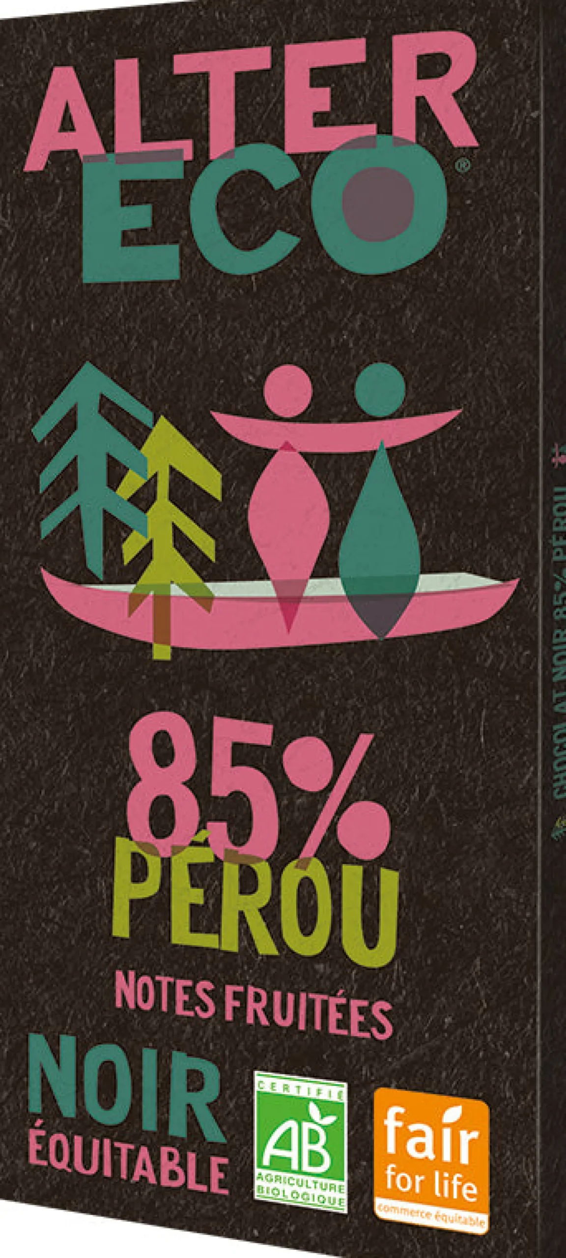 Tummasuklaa 85%, 100 g
