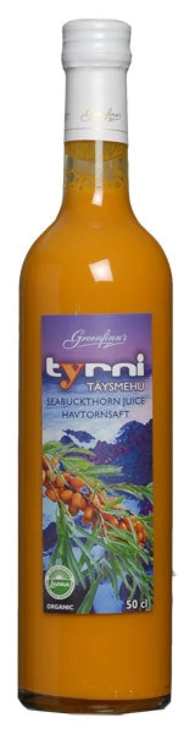 Tyrnitäysmehu (tyrnimehu), 1 l