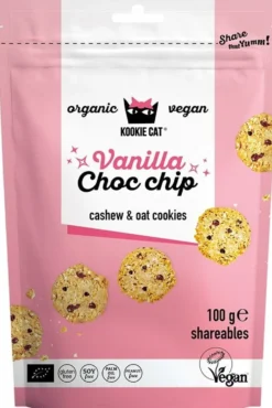 Vanilja- & suklaahippu minikaurakeksi, 100 g