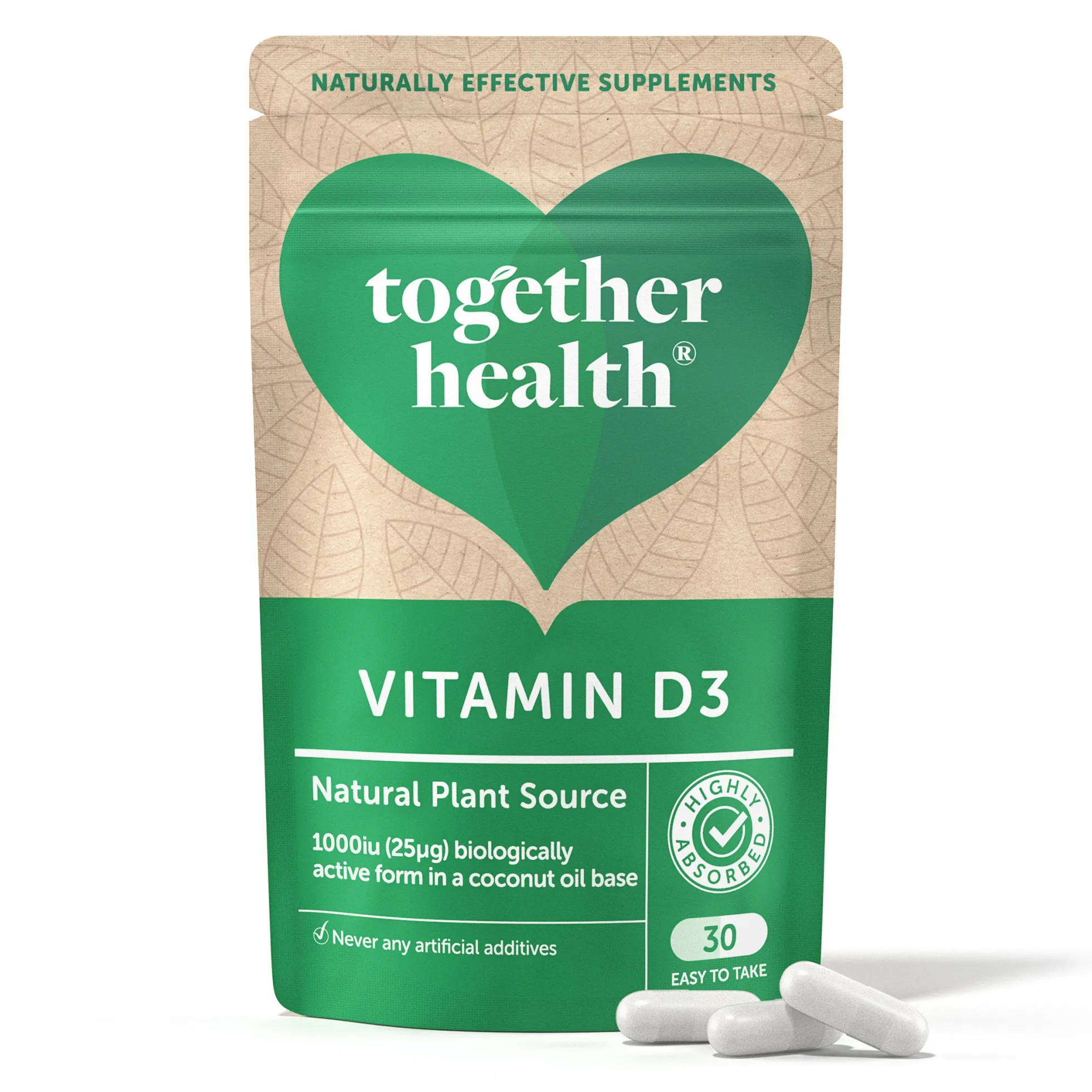 Vegaaninen D3-vitamiini, 30 kpl