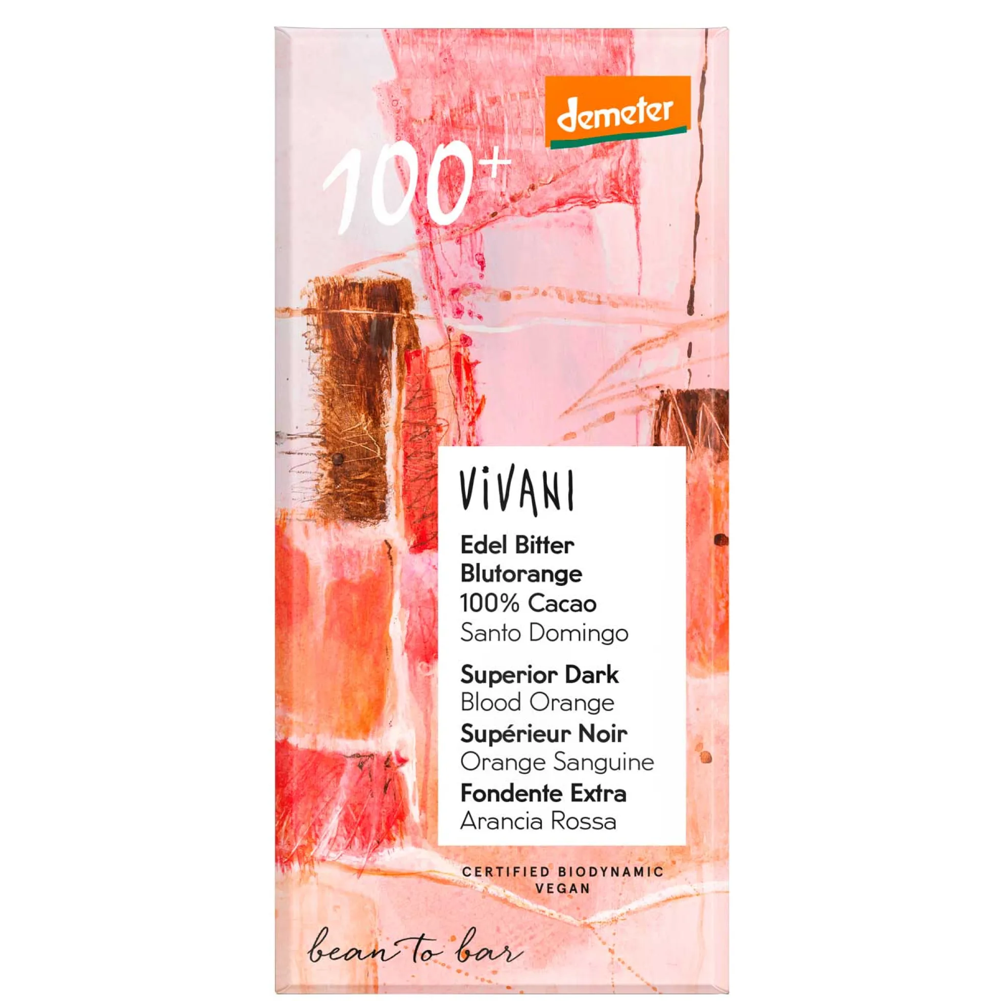 Veriappelsiini tummasuklaa 100 %, 90 g