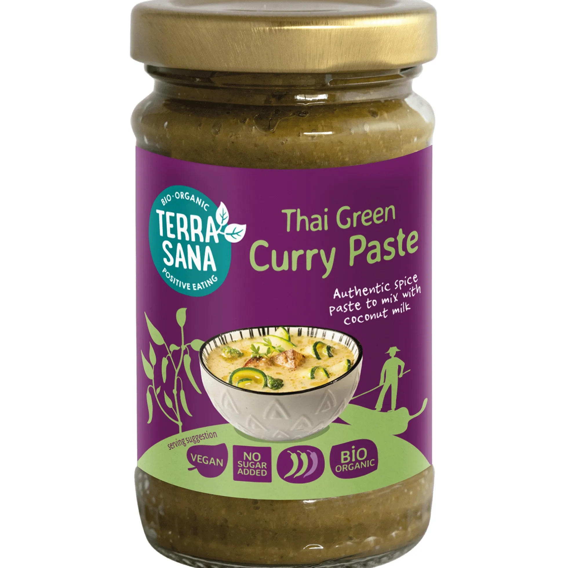 Vihreä currytahna, 120 g