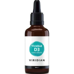 ViridiKid lasten D3-vitamiinitipat, 30 ml
