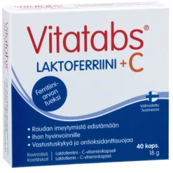 Vitatabs Laktoferriini + C, 40 kaps